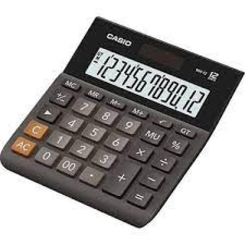 Casıo Mh12Bk 12 Hane Hesap Makınesı
