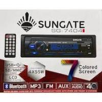Sungate Sg7404 Bt Aux Usb Sd Kart Bluetooth 7 Renk Ekran