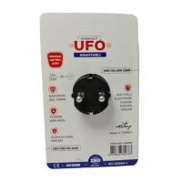 Ufo Tekli Akım Korumalı Anahtarlı Priz Siyah 3500W 16A