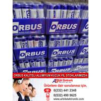Pi̇l Aaa İnce Kalem Pi̇l 1 Paket (60 Adet) Kumanda Pi̇li̇ Orbus Çeli̇k Pi̇l