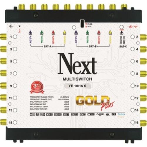 Next Multıswıtch 10/16 Sonlu Santral + Adaptör