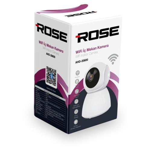 Rose Ahd20600 2Mp 1080P Çi̇ft Antenli̇ Kablosuz Güvenli̇k Kamerası