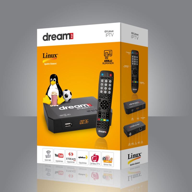 Dreamstar G1 Linux IP Full HD Uydu Alıcısı