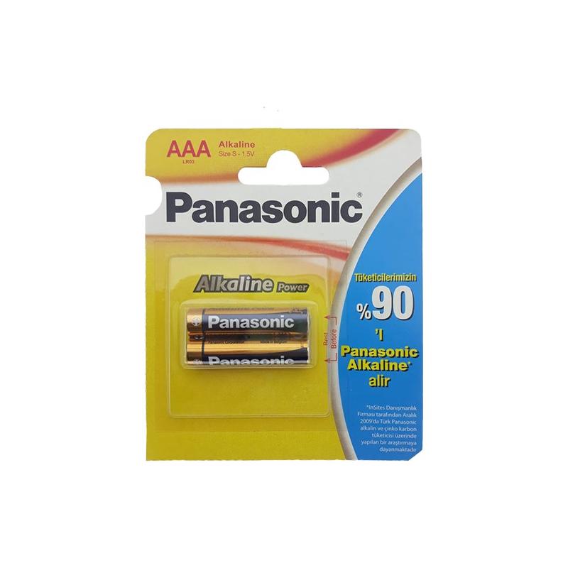 Panasonic Alkaline Power Aaa Ince Kalem Pil 2'li LR03