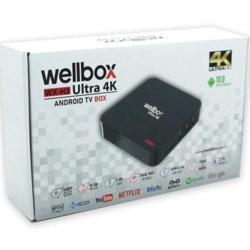 Wellbox H3 4K Ultra Hd Android Tv Box
