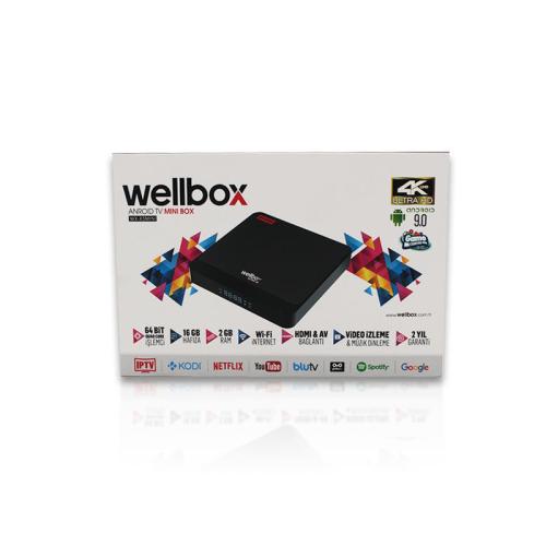 Wellbox X3  4K Ultra Hd Android Tv Box Amlogic 905x3 İşlemcili 4 Çekirdek