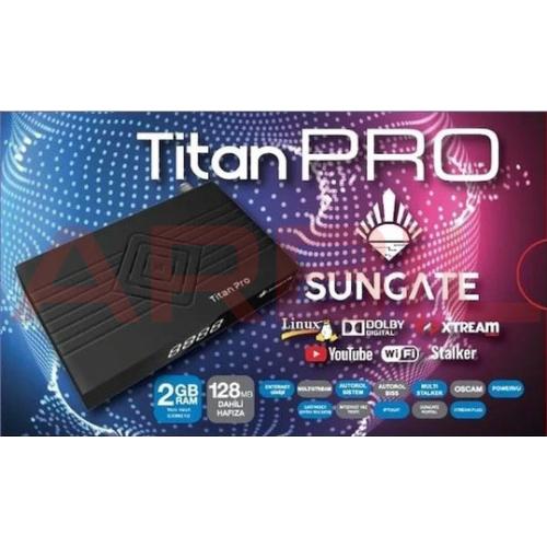 Sungate  Titan Pro IP Tv Akıllı Kumandalı Uydu Alıcısı