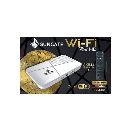 Sungate Wifi Plus HD (kendinden wifi antenli) Uydu Alıcısı 